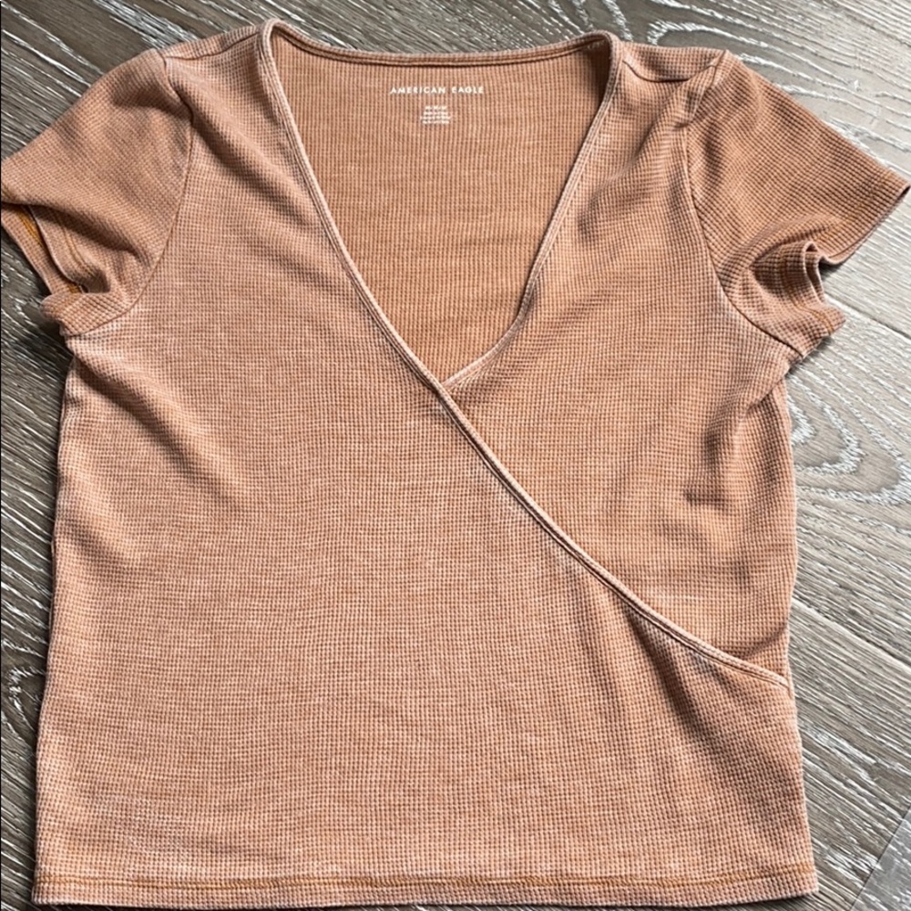 soft light brown blouse